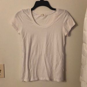 Active Basic white tee